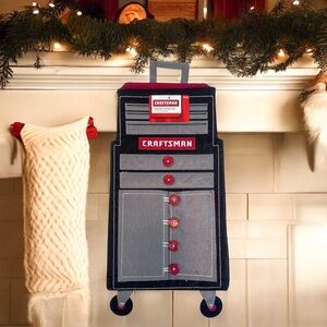Craftsman Tool Chest Shaped Christmas Stocking – Retro Sears Tool Decor